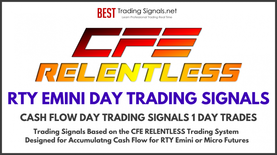 CFE RELENTLESS Emini Day Trading Signals for RTY