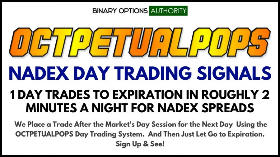 OCTPETUALPOPS Forex NADEX Day Trading Signals