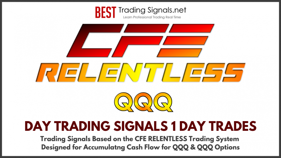QQQ CFE RELENTLESS Day Trading Signals QQQ Trading Signals QQQ Options Signals