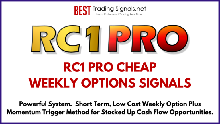 RC1 PRO Cheap Weekly Options Signals Service