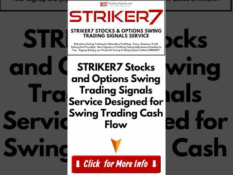 STRIKER7 Stocks and Options Swing Trading Signals Service Designed for Swing Trading Cash Flow