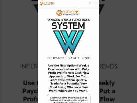 Options Weekly Paychecks System W Monster Performance